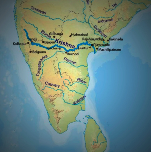 Krishna River System Rivers Of India ENSEMBLE IAS ACADEMY