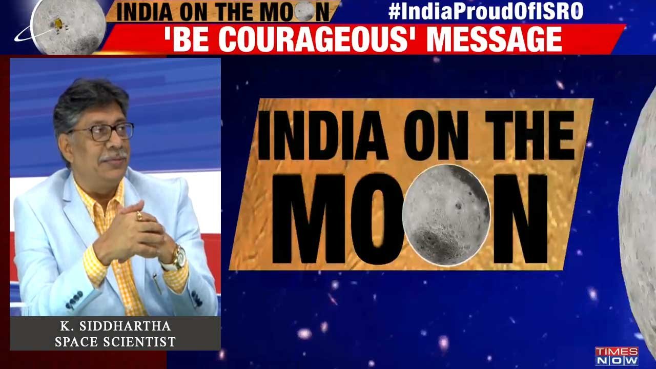 India on the Moon with K. Siddhartha Sir_Times Now