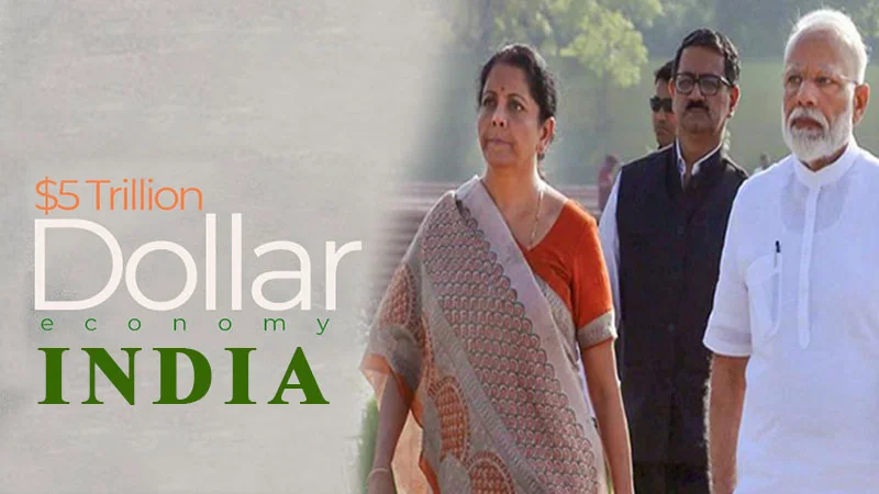 5 trillion dollar economy india