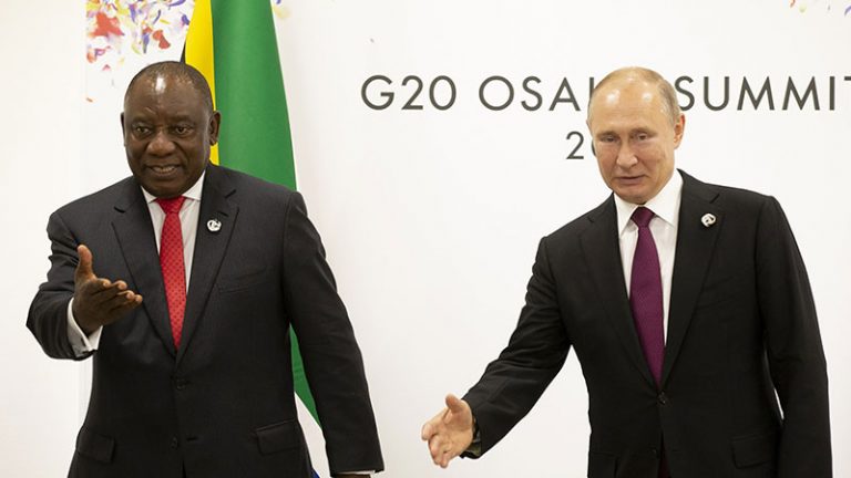 Vladimir Putin flaunts Russia’s increasing influence in Africa ...