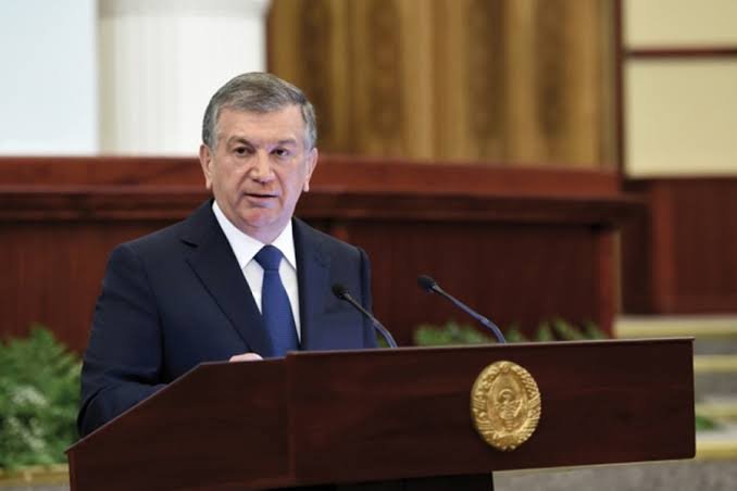 uzbek president shavkat mirziyoyev