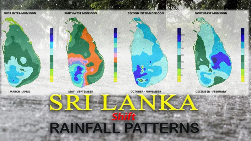 Sri Lanka shift rainfall patterns