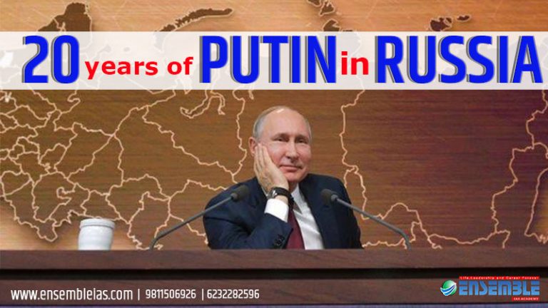 20 years of Putin in Russia | Key milestones during his rule - ENSEMBLE ...