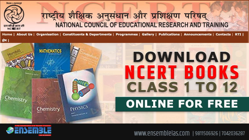 Download NCERT Books Class 1 to 12 Online for Free