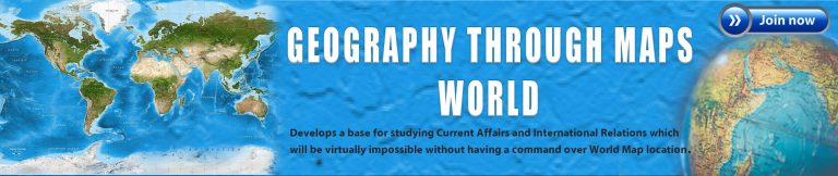 GEOGRAPHY THROUGH MAPS WORLD - ENSEMBLE IAS ACADEMY