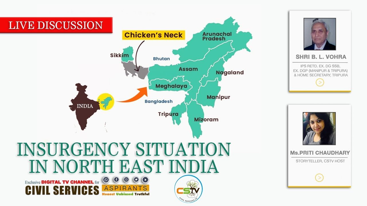 Insurgency Situation in North East India