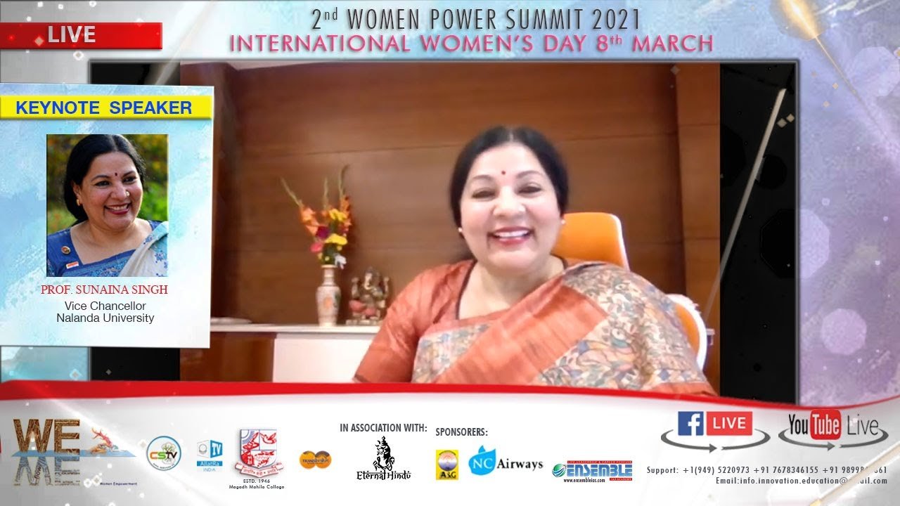 INTERNATIONAL WOMEN’S DAY | Prof. Sunaina Singh
