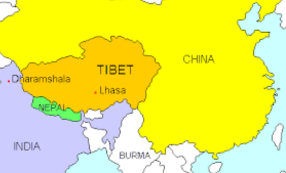 Tibet border