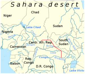 Drying Chand Lakes Sahara Desert