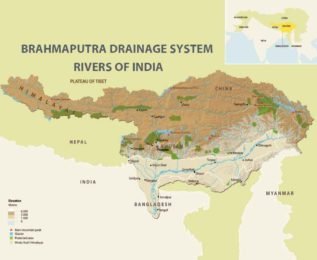 Brahmaputra Drainage System | Rivers of India