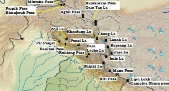 passes in himalayas