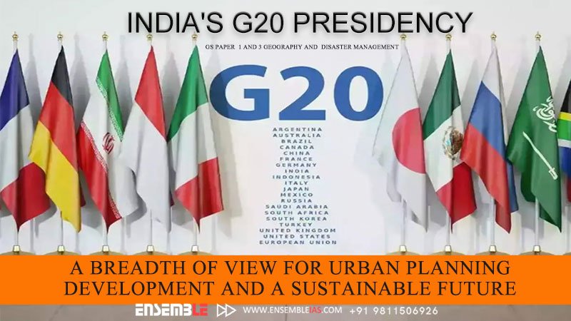 G-20 URBAN PLANNING AND DEVELOPMENT