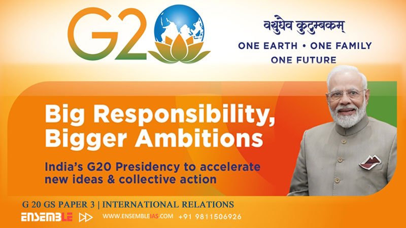 G20 | GS Paper 3 | INTERNATIONAL RELATIONS
