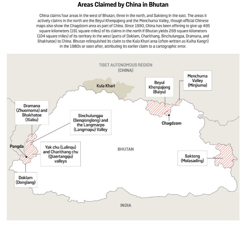 Bhutan And China Border Dispute? | GS PAPER 2 | International Relation ...