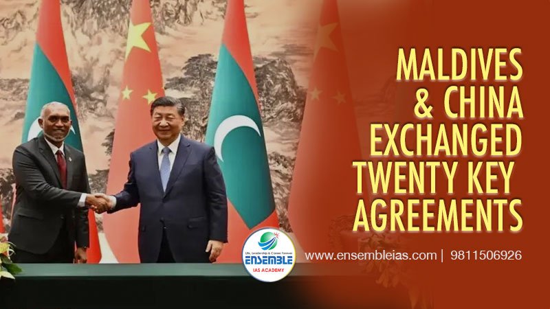 Maldives and China Exchanged Twenty Key Agreements